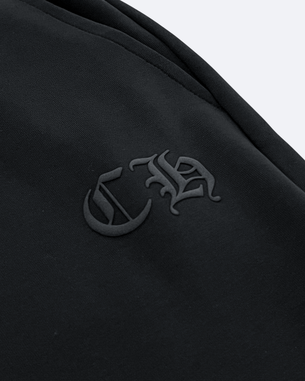 Chrome Hearts - Černá souprava na zip s logem - Černá