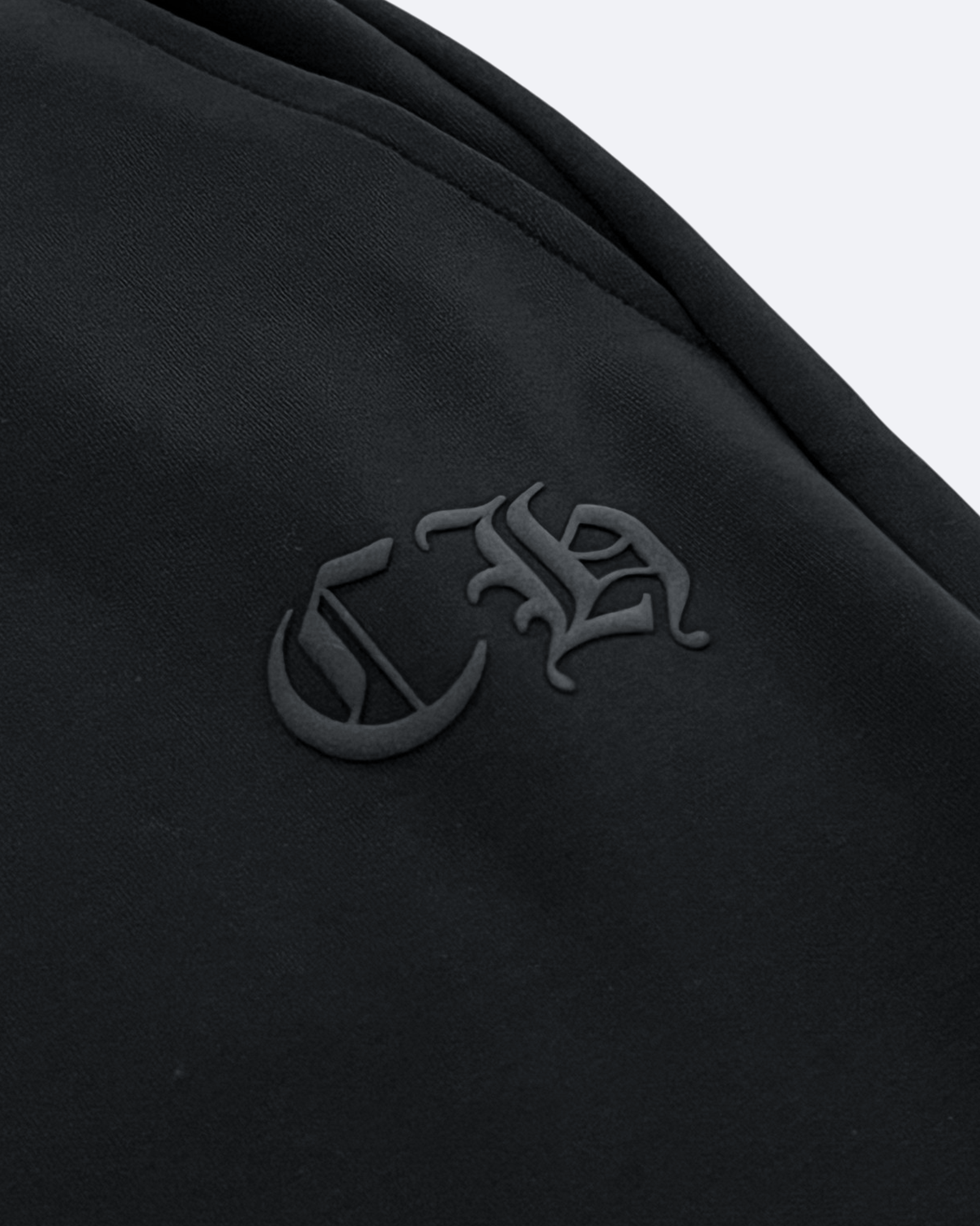 Chrome Hearts - Černá souprava na zip s logem - Černá