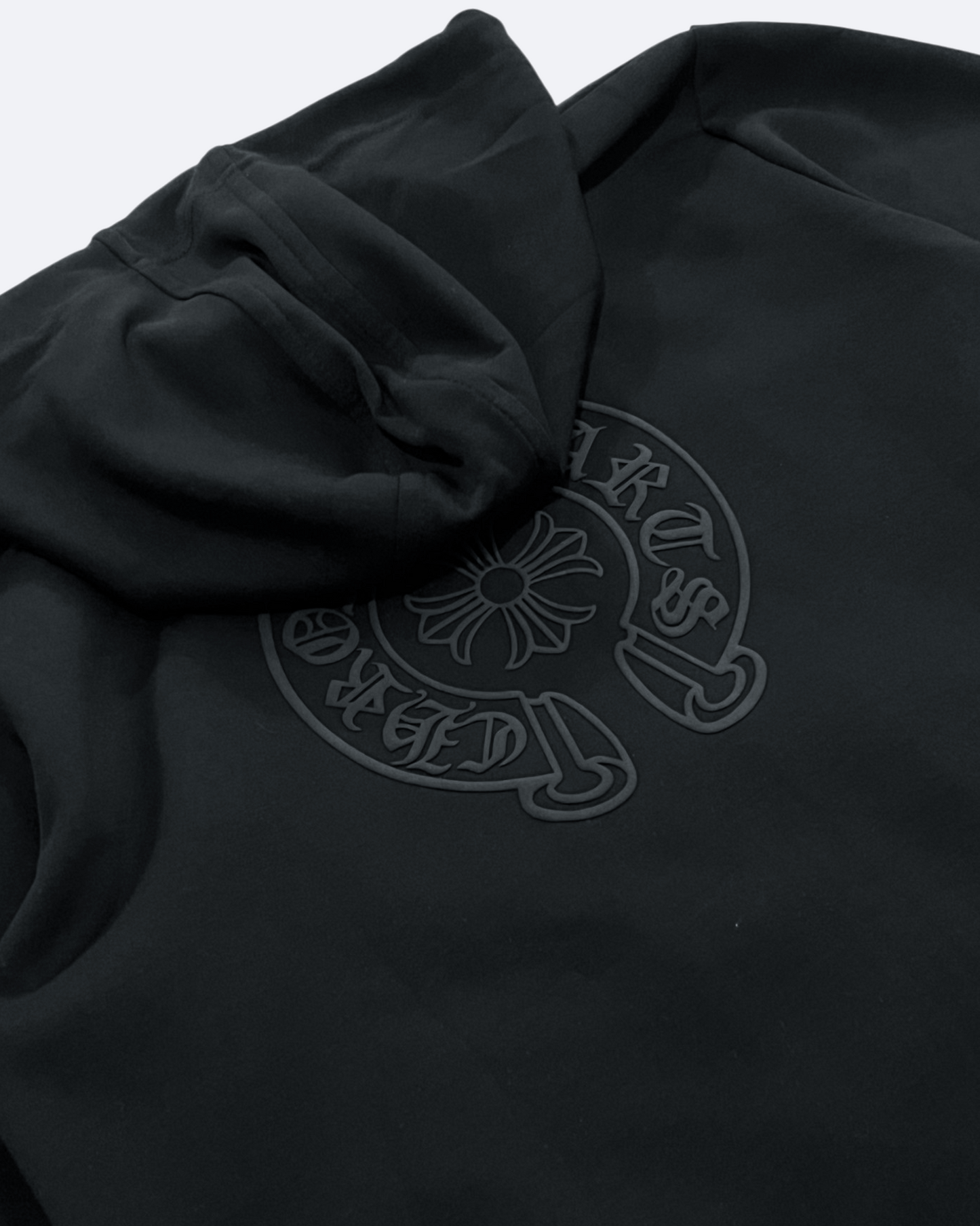 Chrome Hearts - Černá souprava na zip s logem - Černá