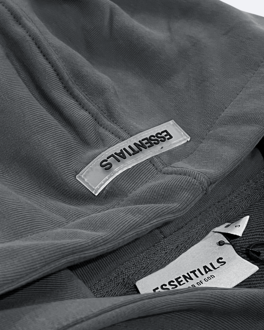 Fear of God - Essentials Rubber Logo Set - Šedá