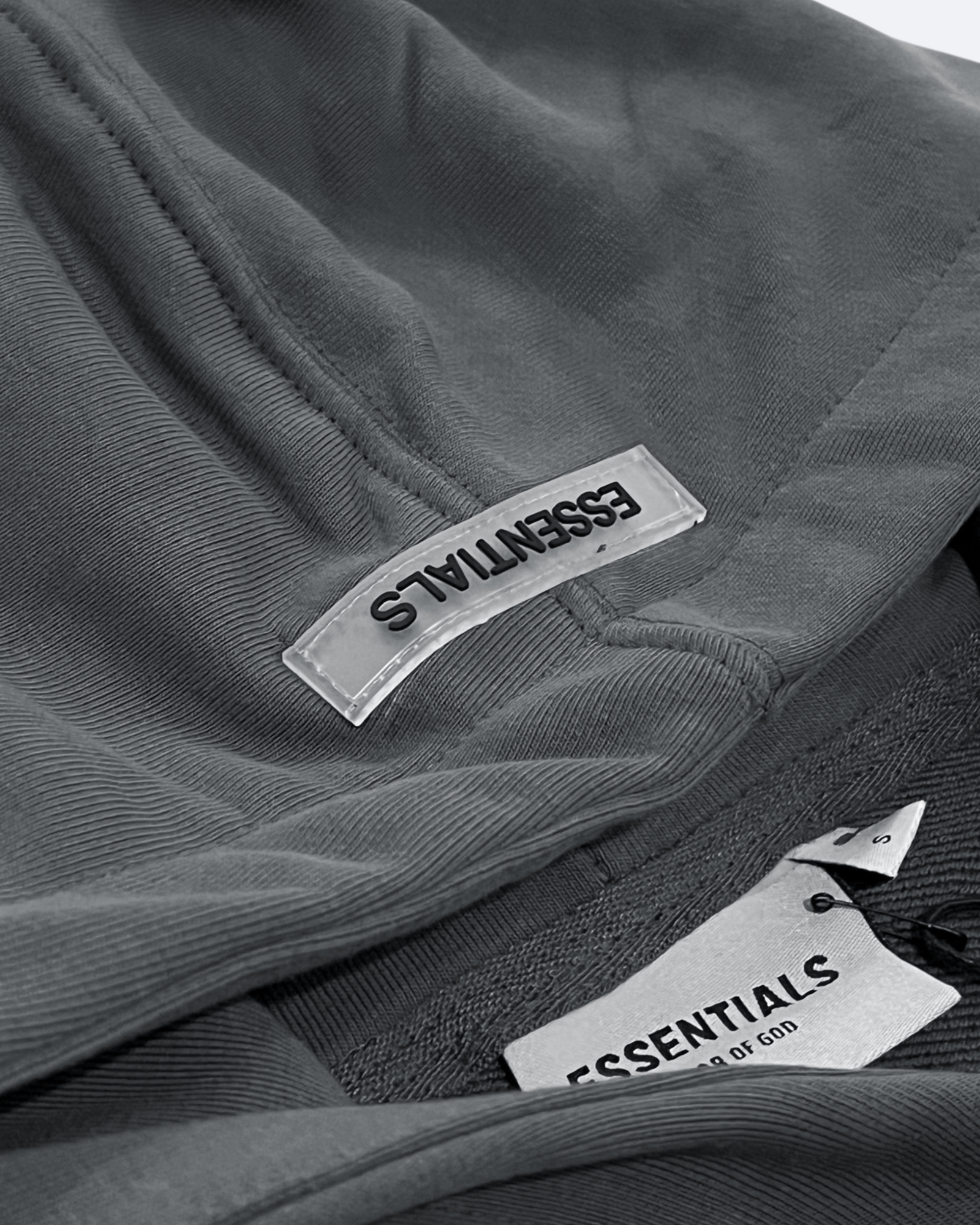 Fear of God - Essentials Rubber Logo Set - Šedá