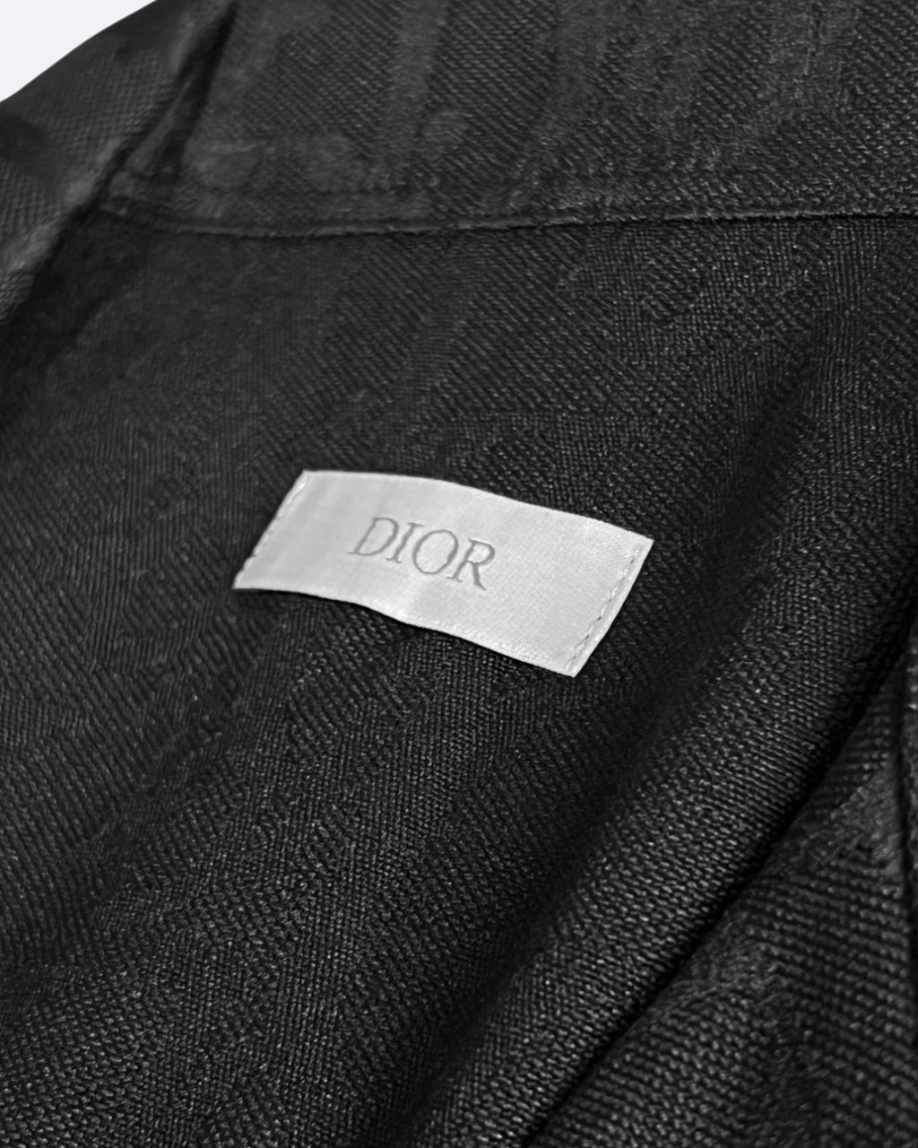 Dior – Letní souprava se vzorem Oblique – černá