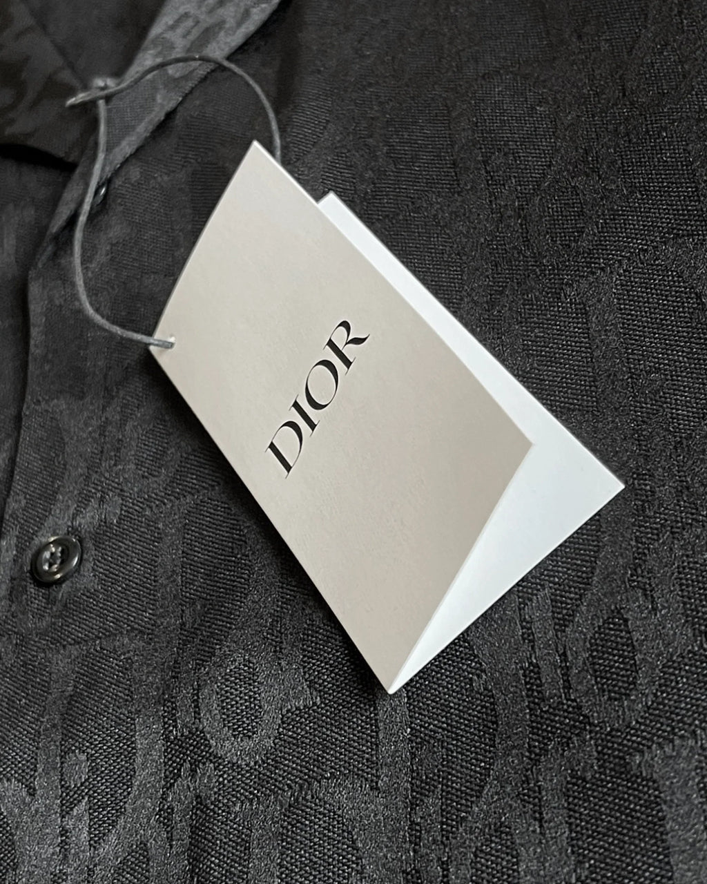 Dior – Letní souprava se vzorem Oblique – černá