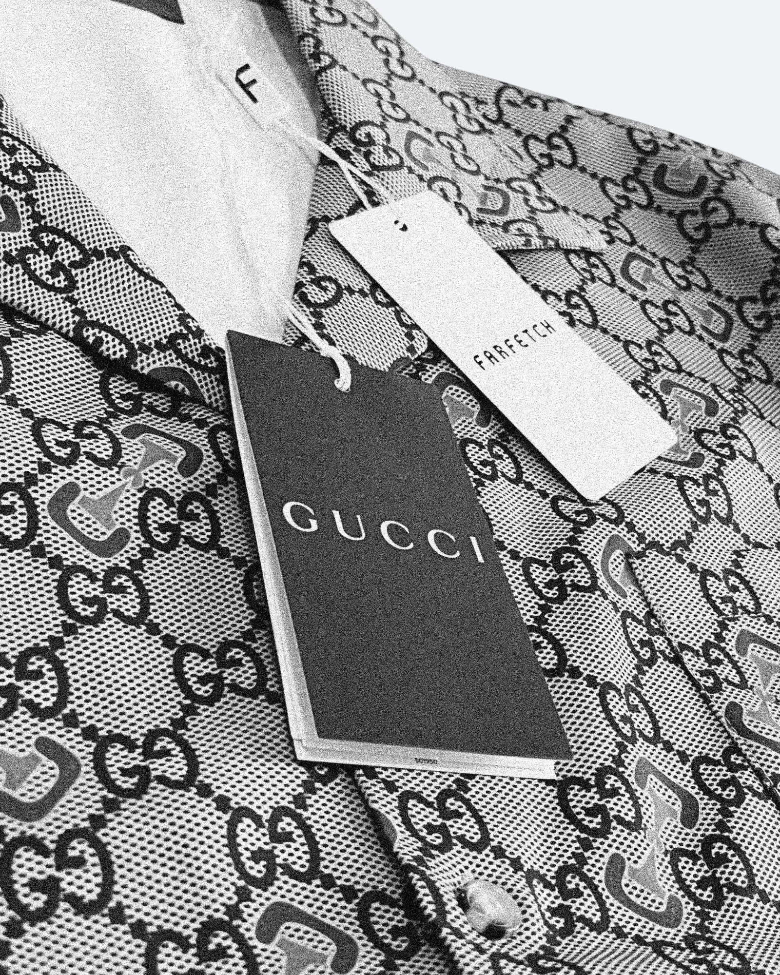 Gucci – vzor s řetězy GG – béžová