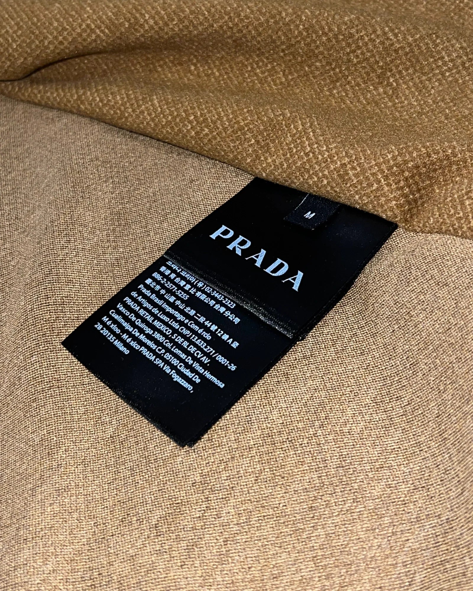 Prada - Bunda Urban Nomad - Hnědá/Béžová