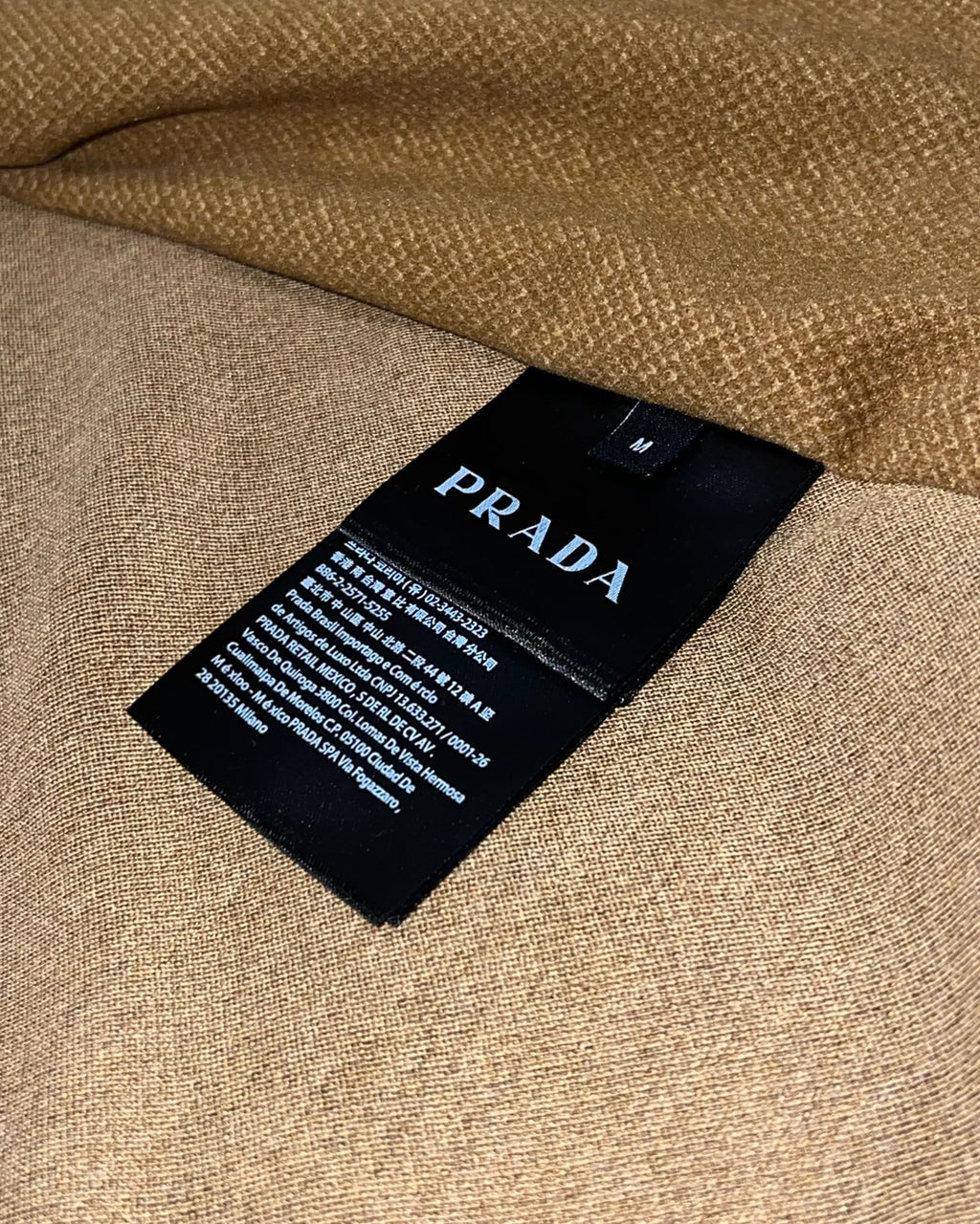 Prada - Bunda Urban Nomad - Hnědá/Béžová