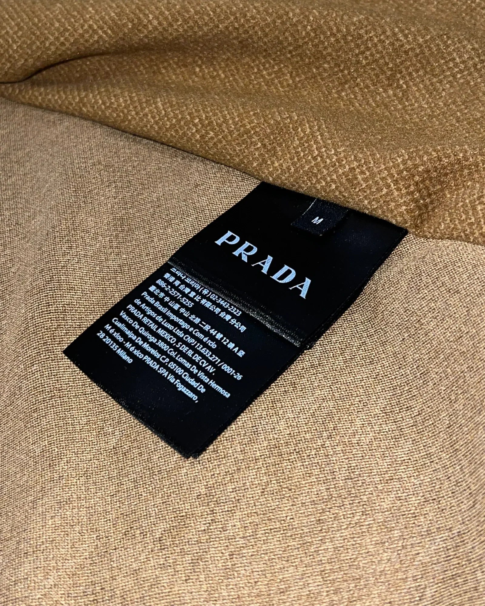 Prada - Bunda Urban Nomad - Hnědá/Béžová