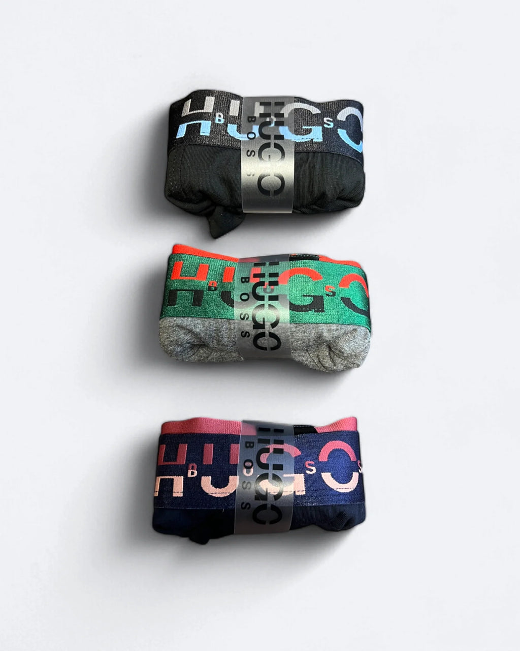 HUGO - Pánské boxerky - 3 kusy
