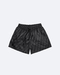 Fendi - Plavkové šortky s monogramem FF - Černá
