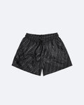 Fendi - Plavkové šortky s monogramem FF - Černá