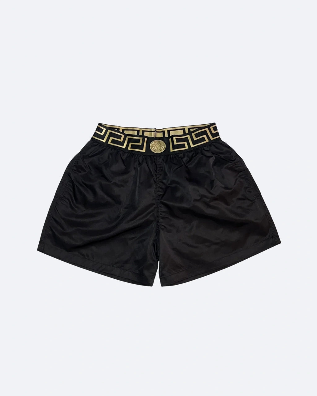 Versace - Plavkové šortky s logem Medusa - Černé