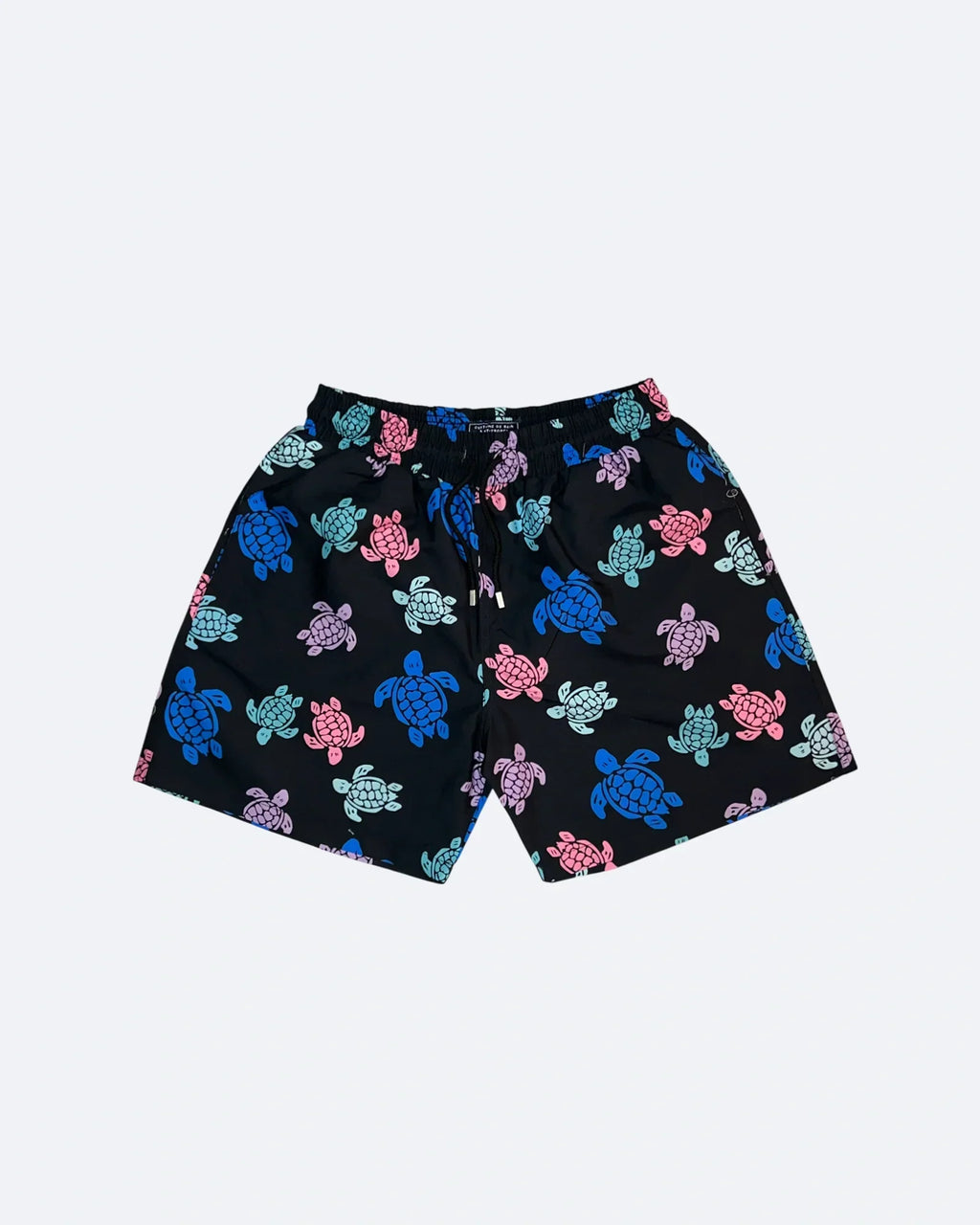 Vilebrequin - Plavkové šortky Color Turtles - černá