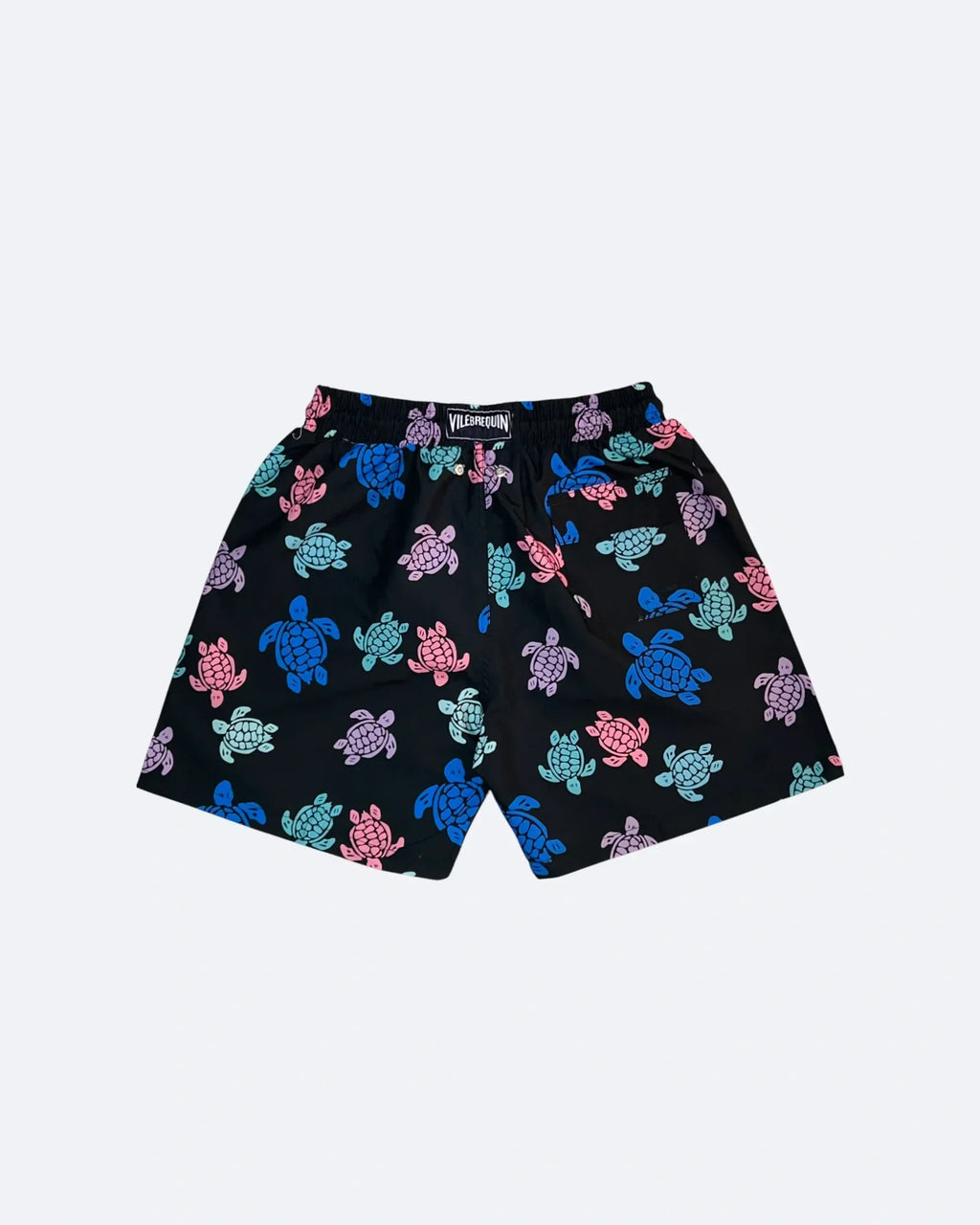 Vilebrequin - Plavkové šortky Color Turtles - černá