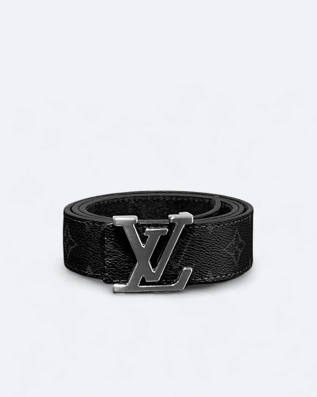 LVTN – LV Black Pattern Belt – stříbrný