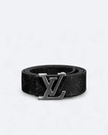 LVTN – LV Black Pattern Belt – stříbrný