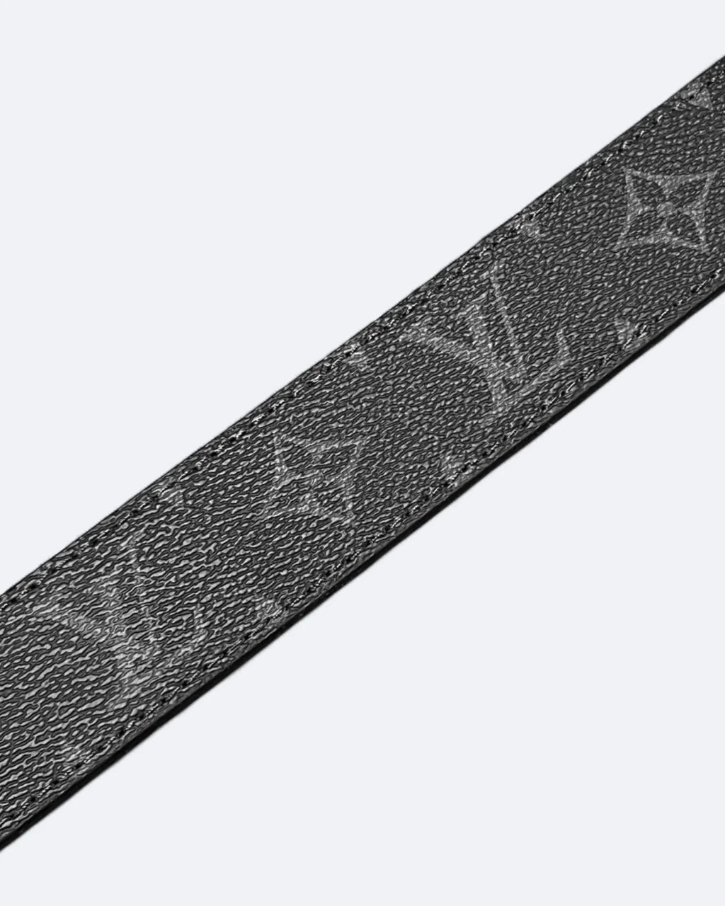 LVTN – LV Black Pattern Belt – stříbrný
