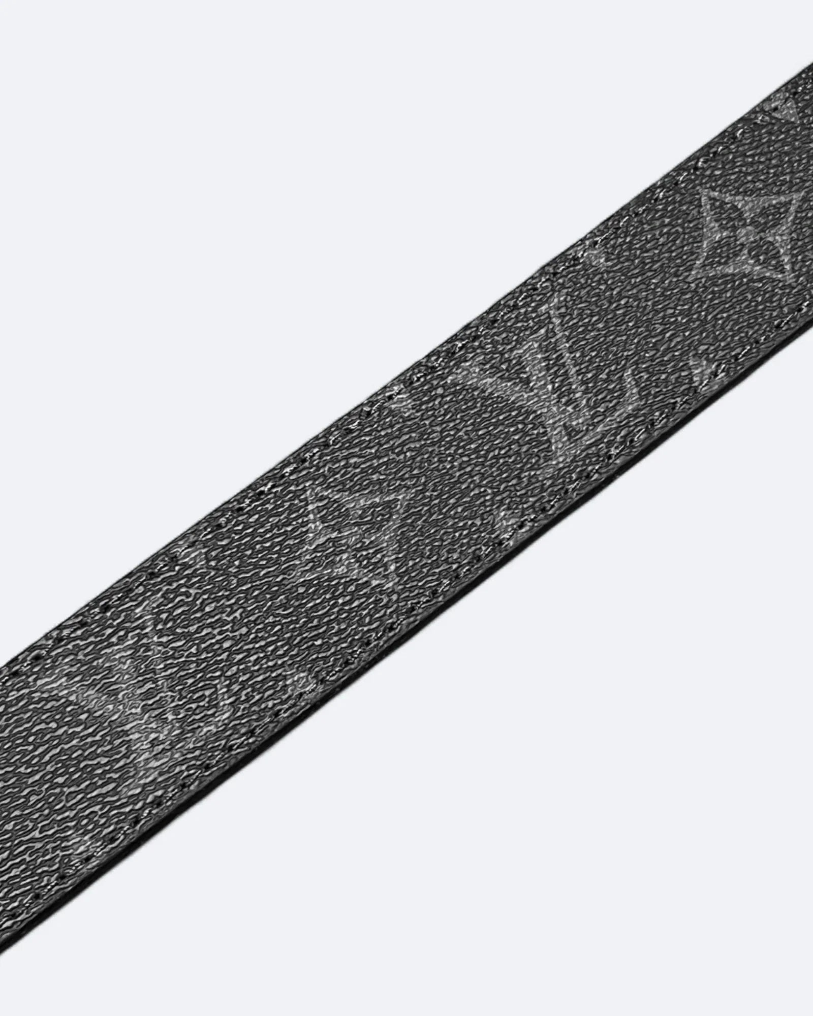 LVTN – LV Black Pattern Belt – stříbrný
