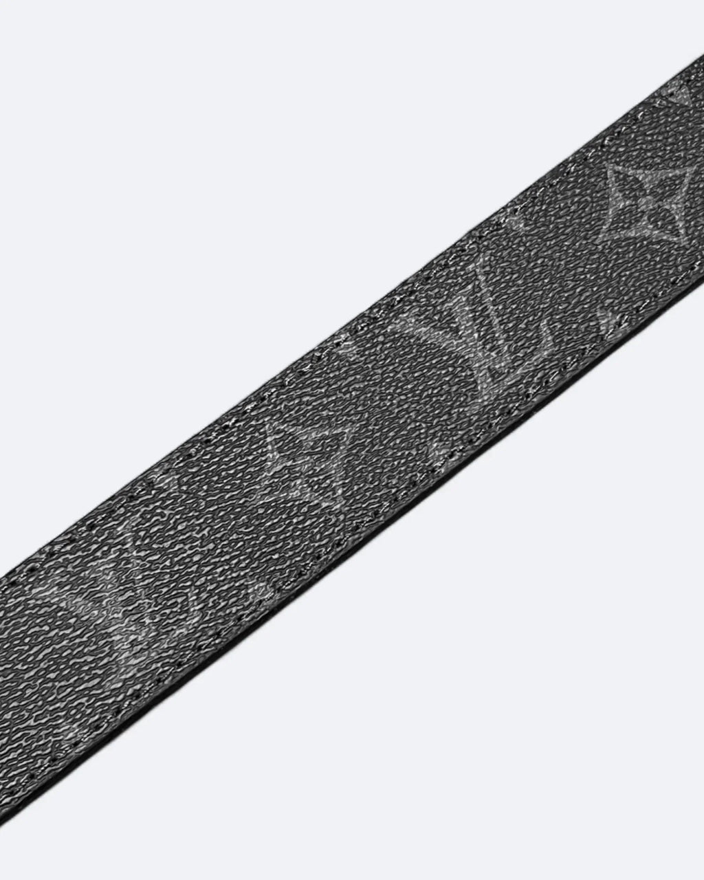 LVTN – LV Black Pattern Belt – stříbrný