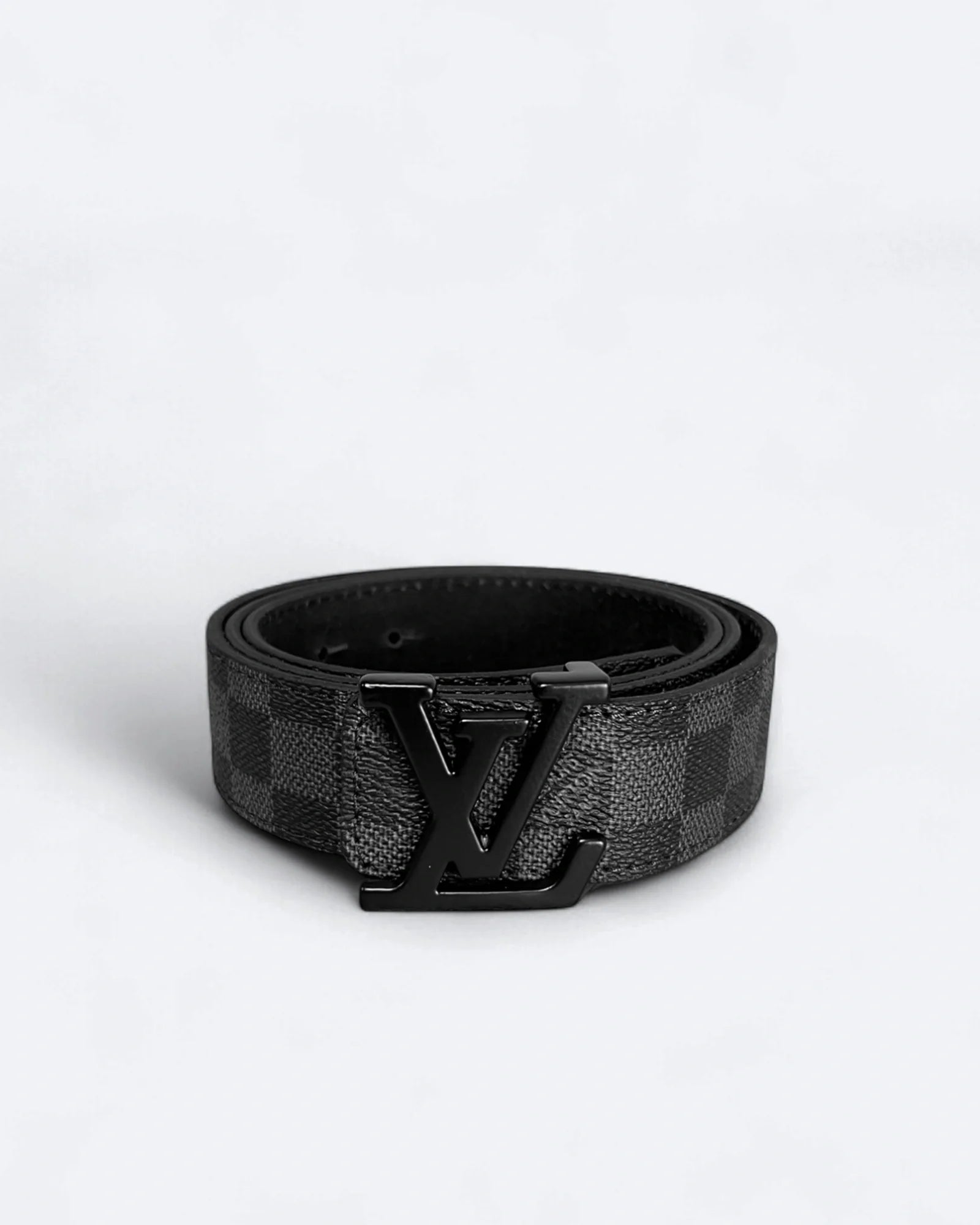 Louis Vuitton – Pásek s motivem Damier – černý