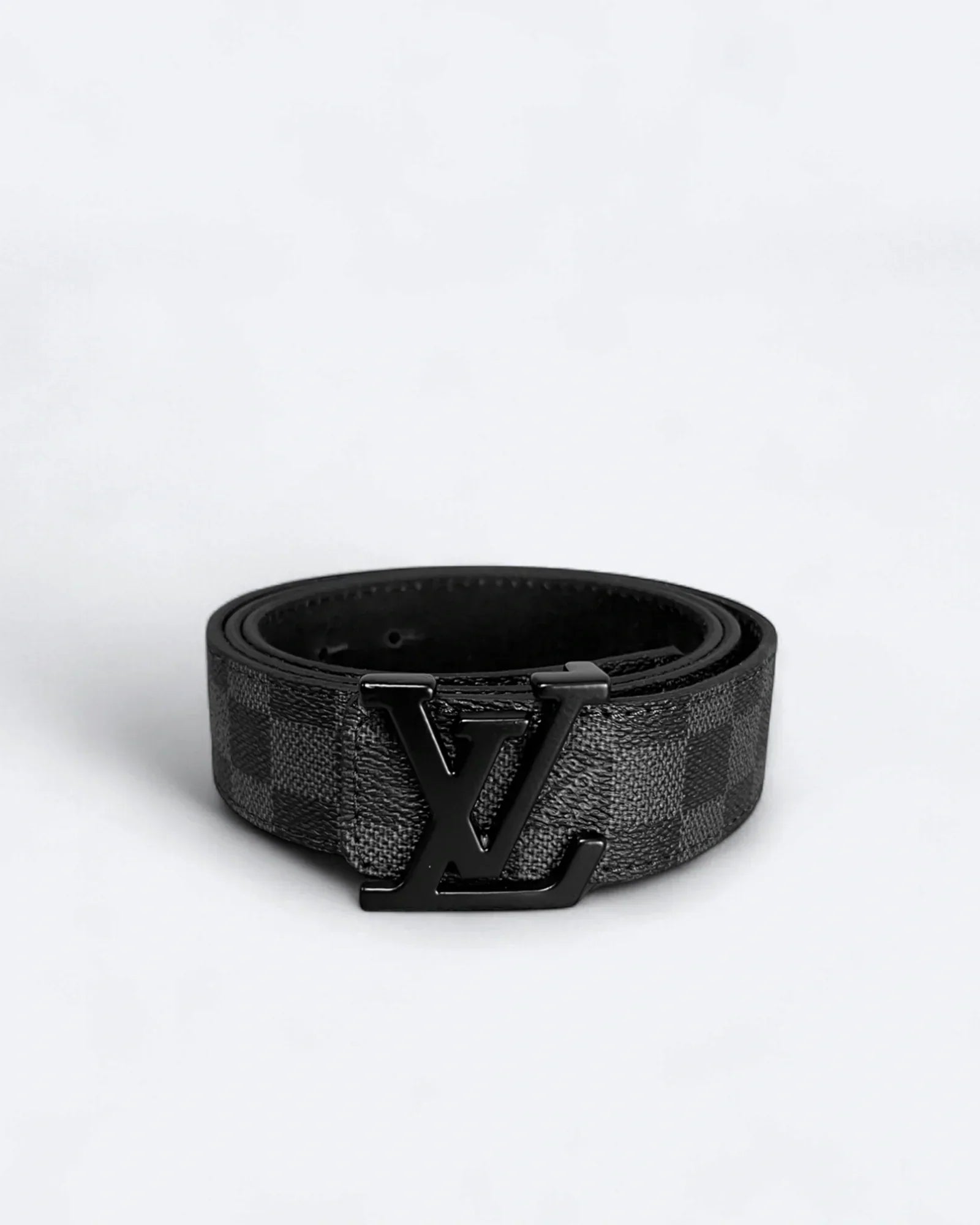Louis Vuitton – Pásek s motivem Damier – černý