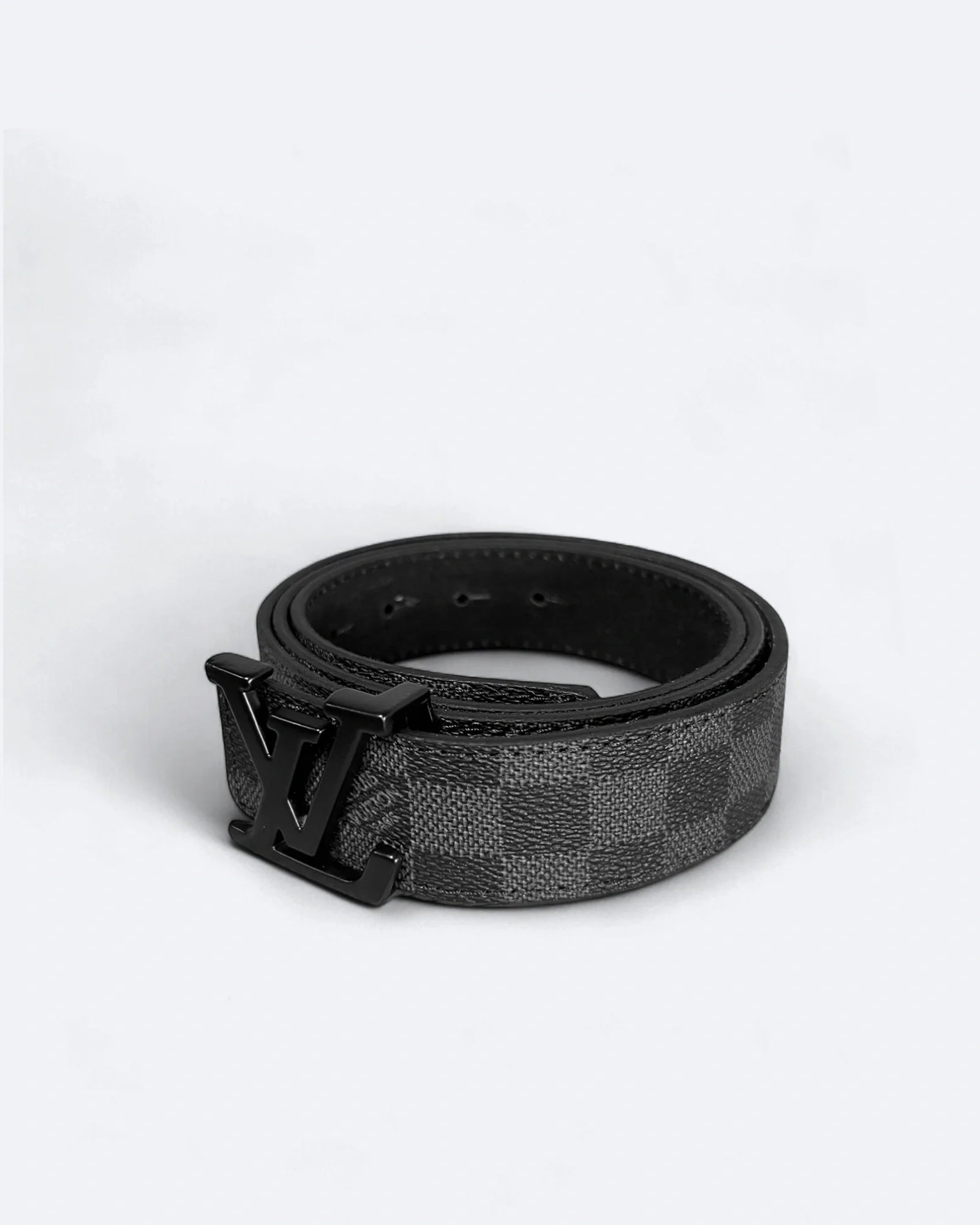 Louis Vuitton – Pásek s motivem Damier – černý