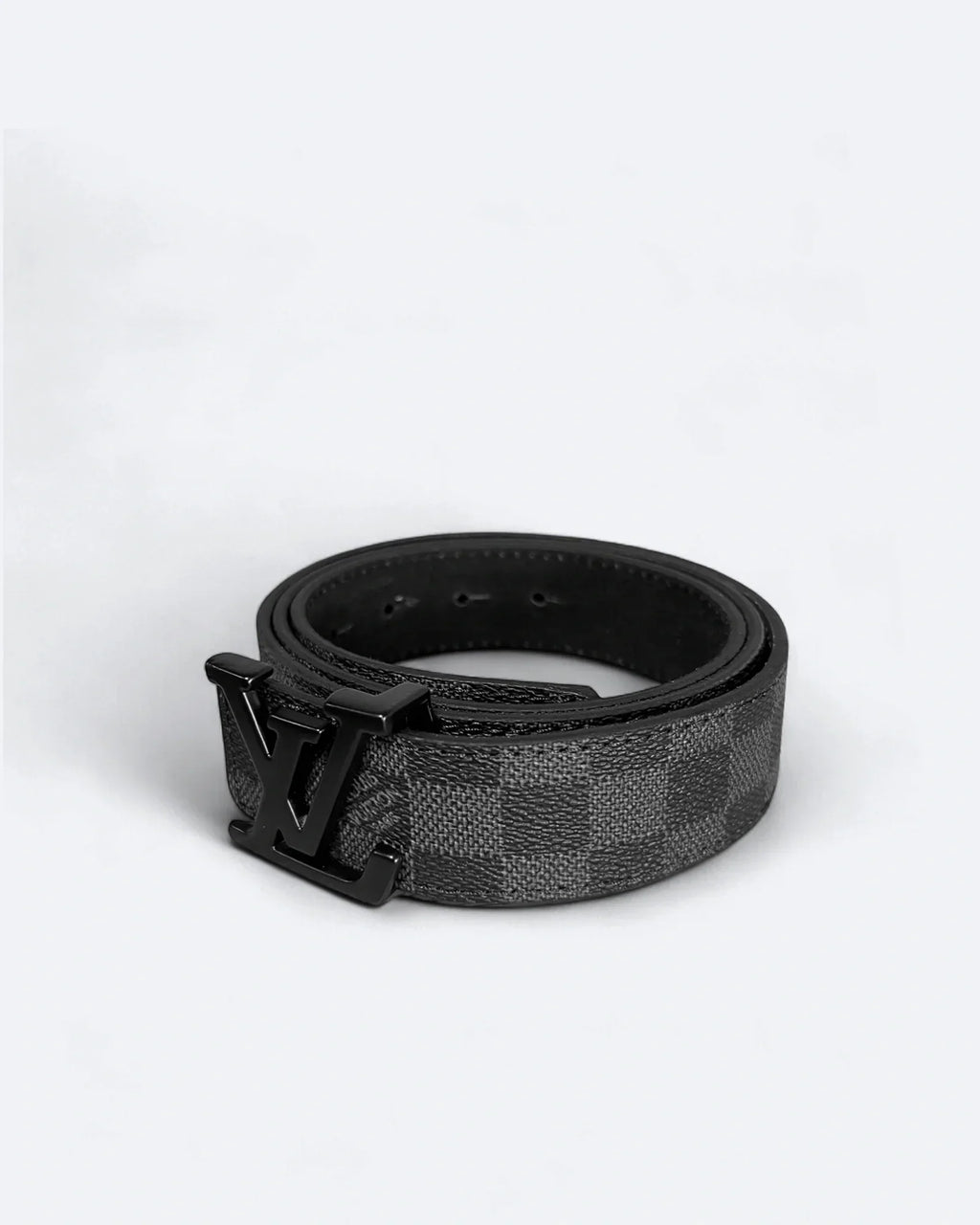 Louis Vuitton – Pásek s motivem Damier – černý