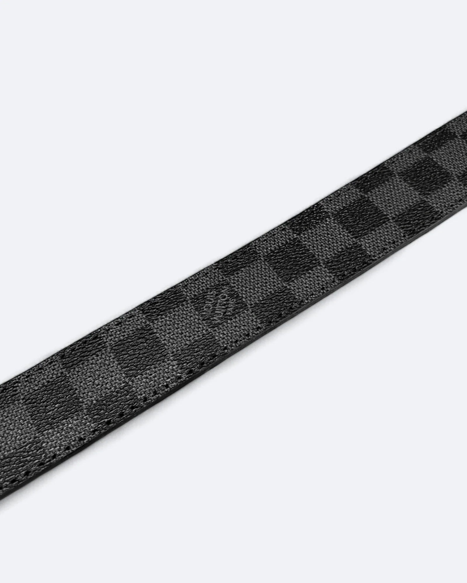 Louis Vuitton – Pásek s motivem Damier – černý