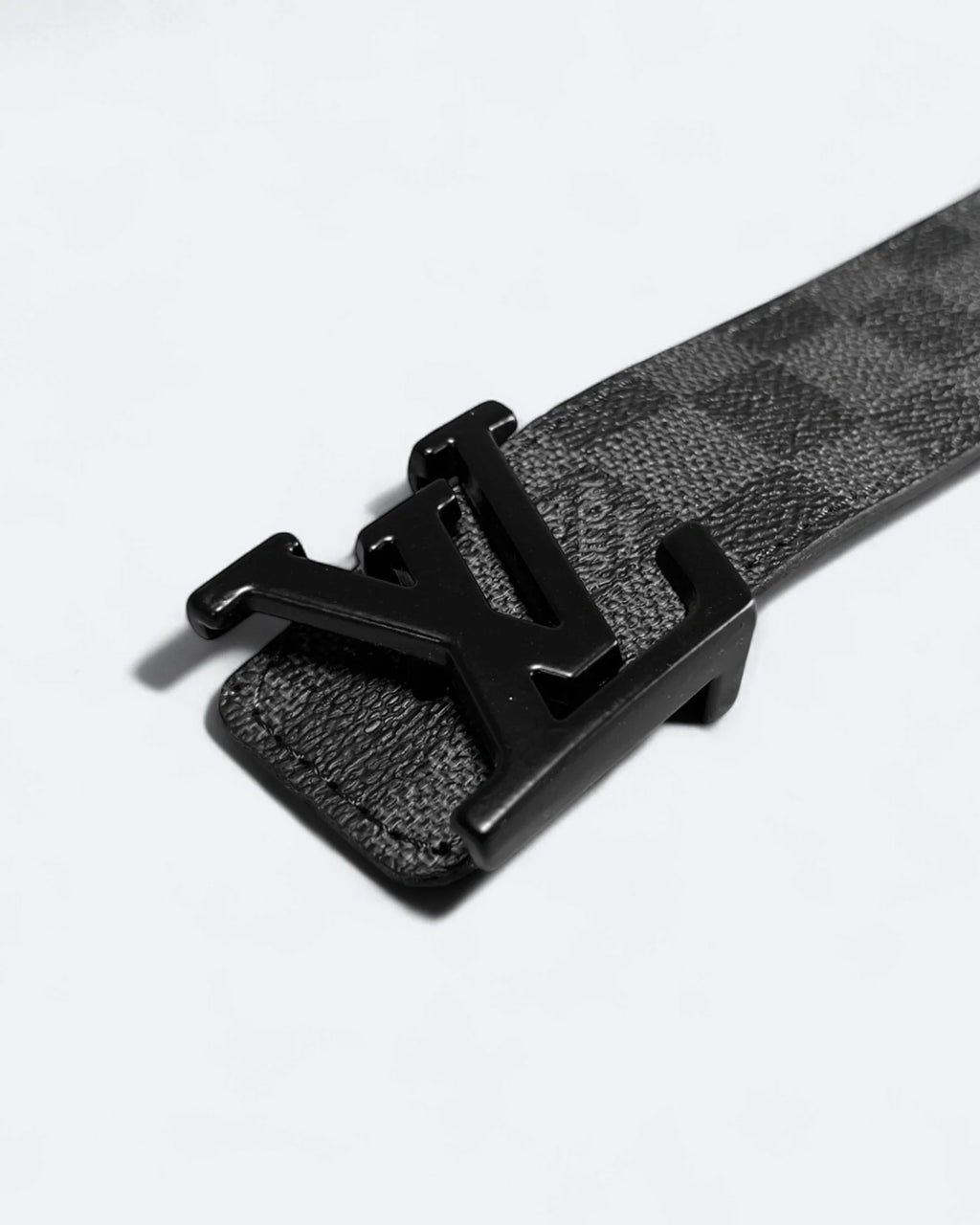 Louis Vuitton – Pásek s motivem Damier – černý
