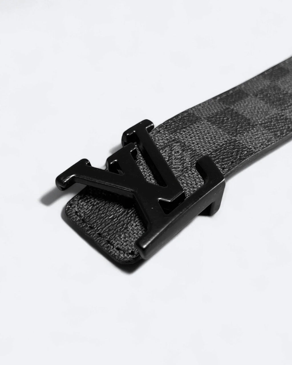 Louis Vuitton – Pásek s motivem Damier – černý