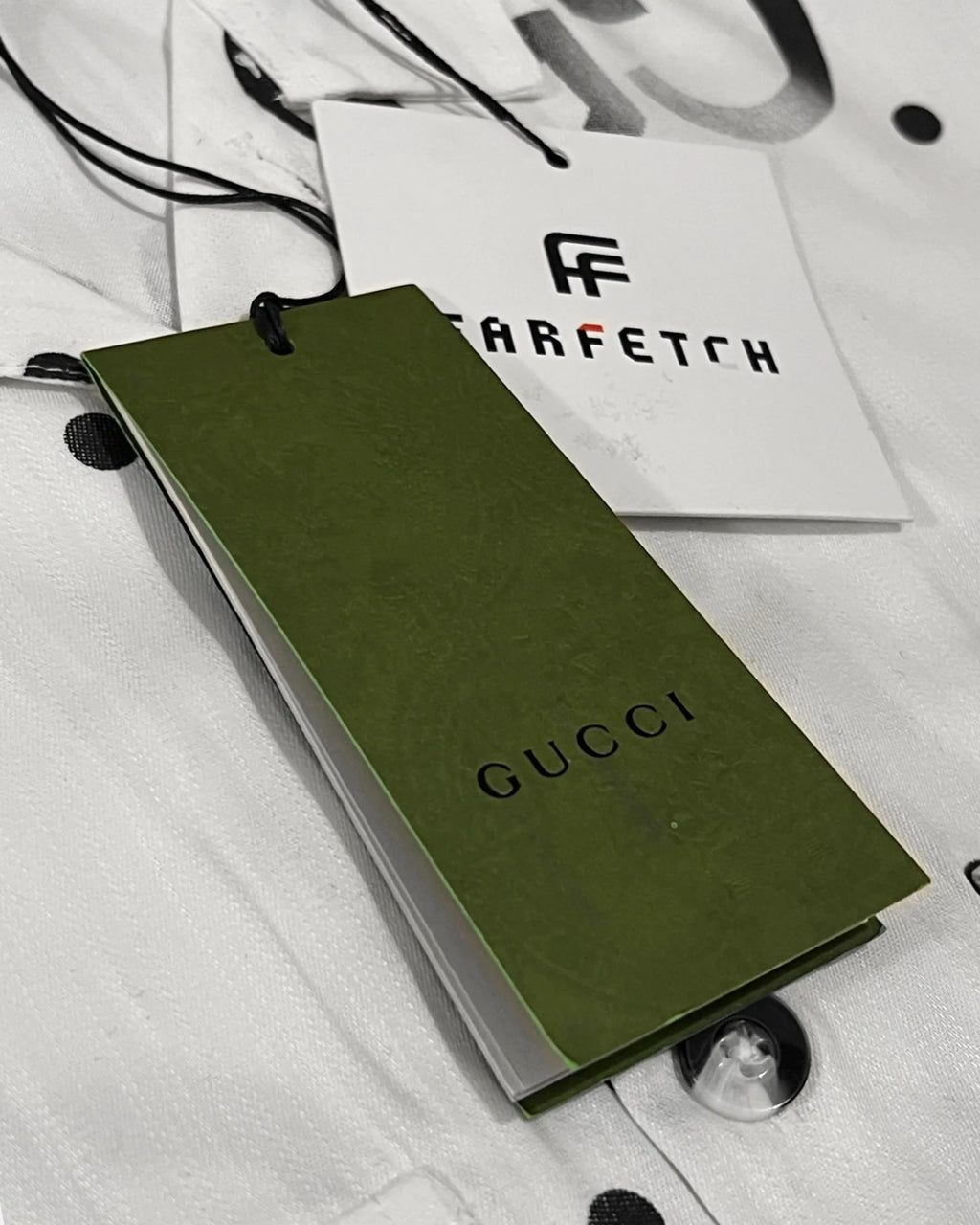 Gucci – Košile s monogramem GG – bílá