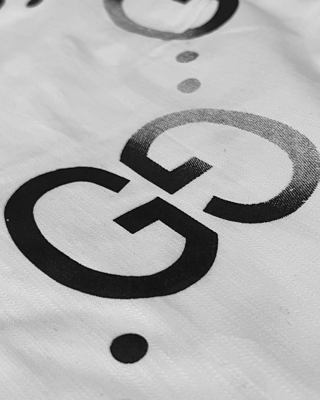 Gucci – Košile s monogramem GG – bílá