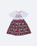 Dolce & Gabbana - Šaty s růžemi pro dívku