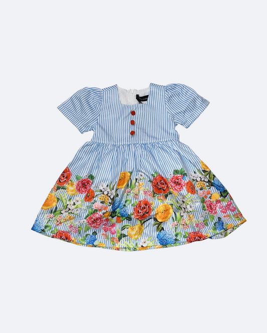 Dolce & Gabbana - Květinové zahradní šaty pro dívku