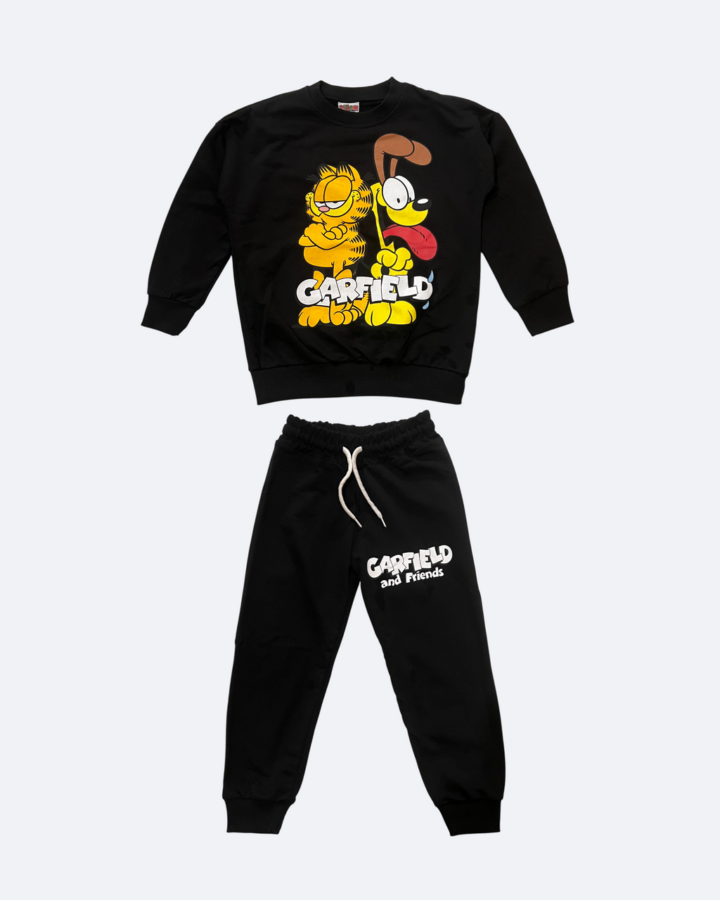 Garfield – souprava pro chlapce – černá