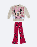 Minnie – soupravička pro holčičku – růžová/krémová