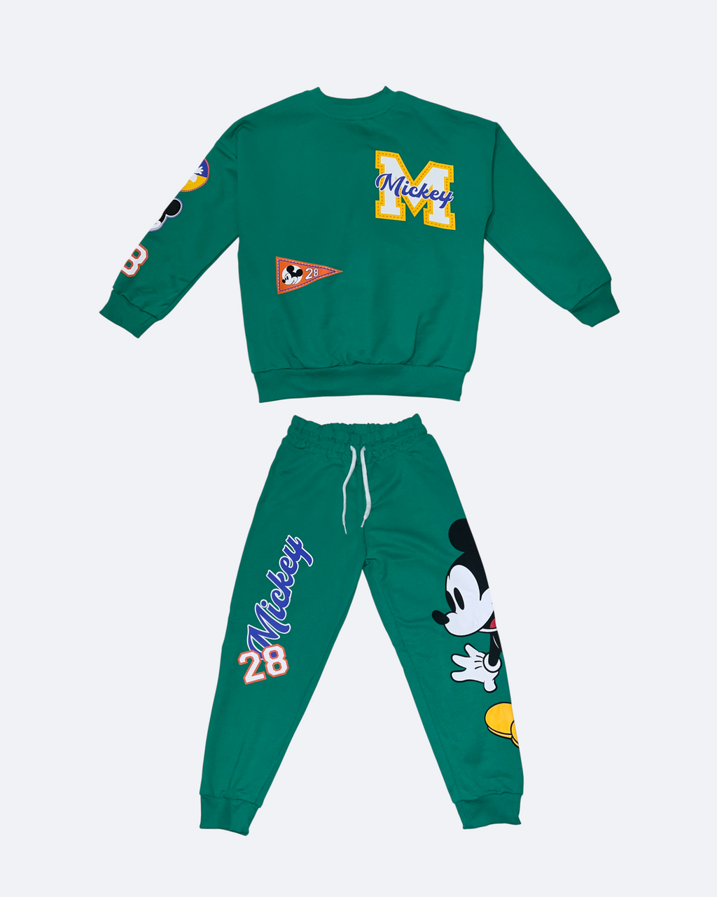 Mickey - souprava pro chlapce - zelená