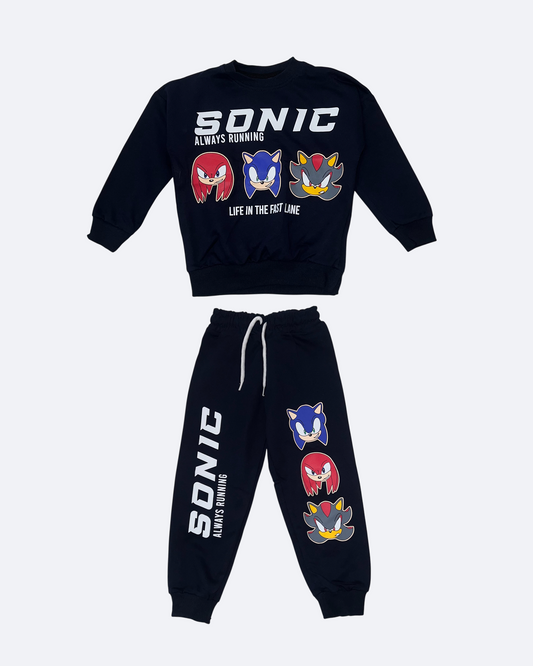 Sonic - Set pro chlapce - tmavě modrá