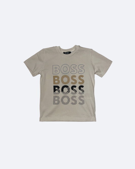 BOSS - Logo tričko pro chlapce