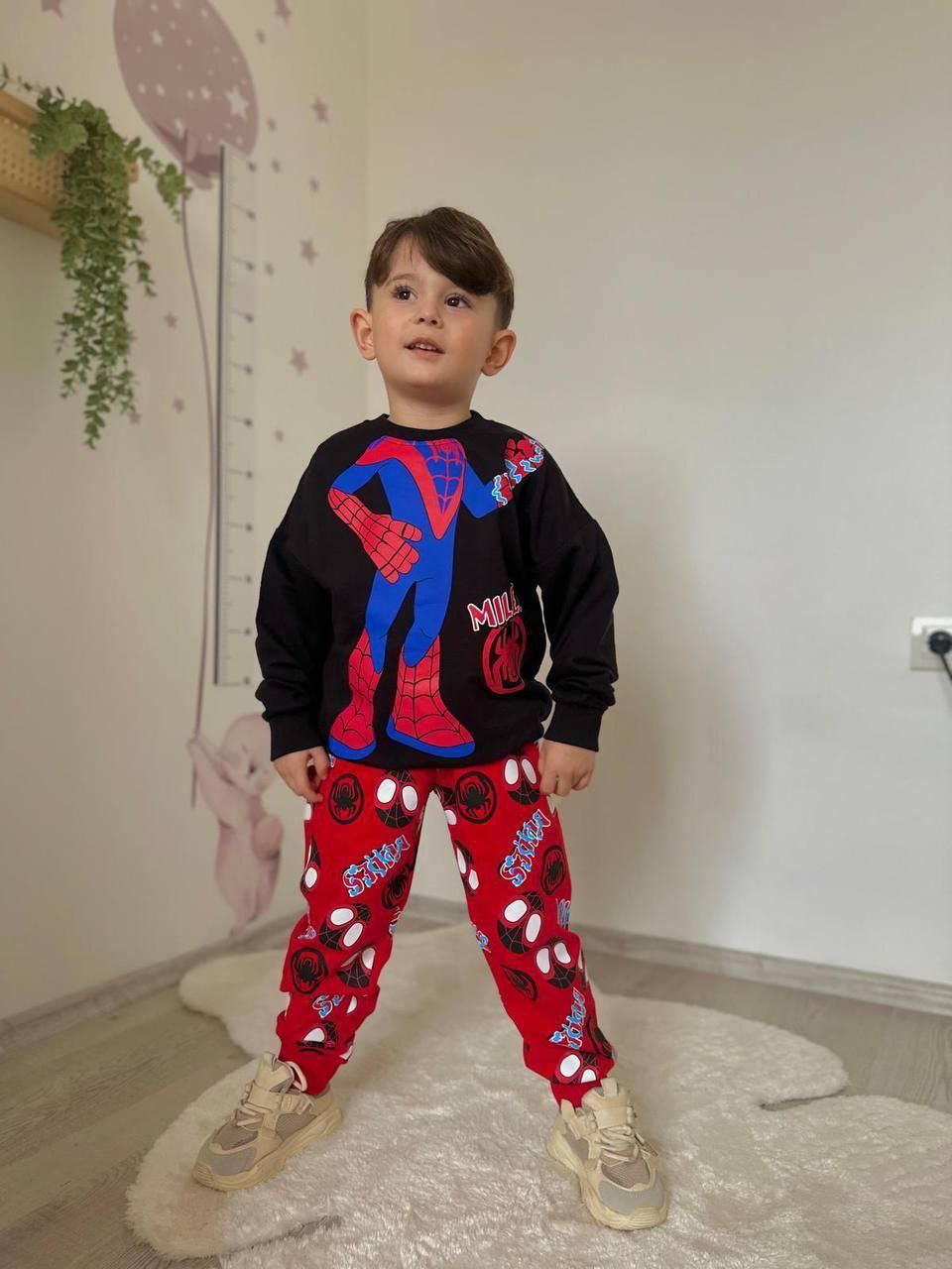 Spiderman - Sada pro chlapce - Černá/Červená